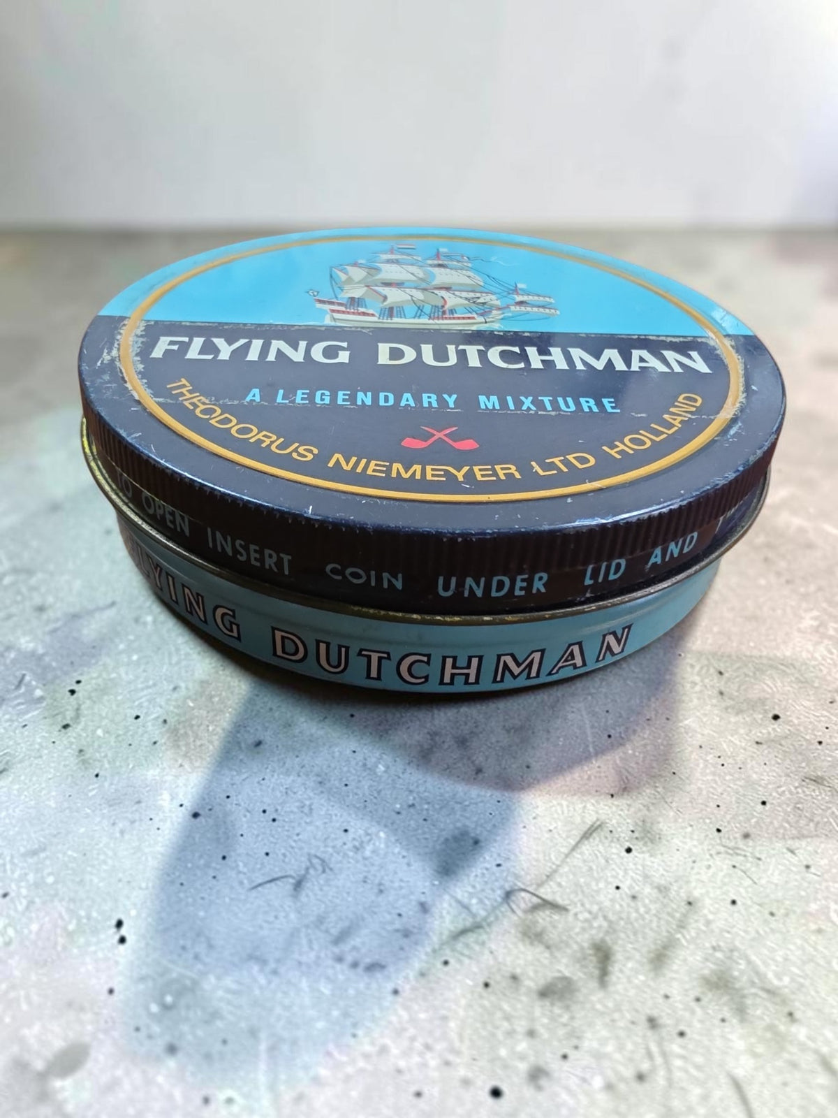 Flying Dutchman empty tin