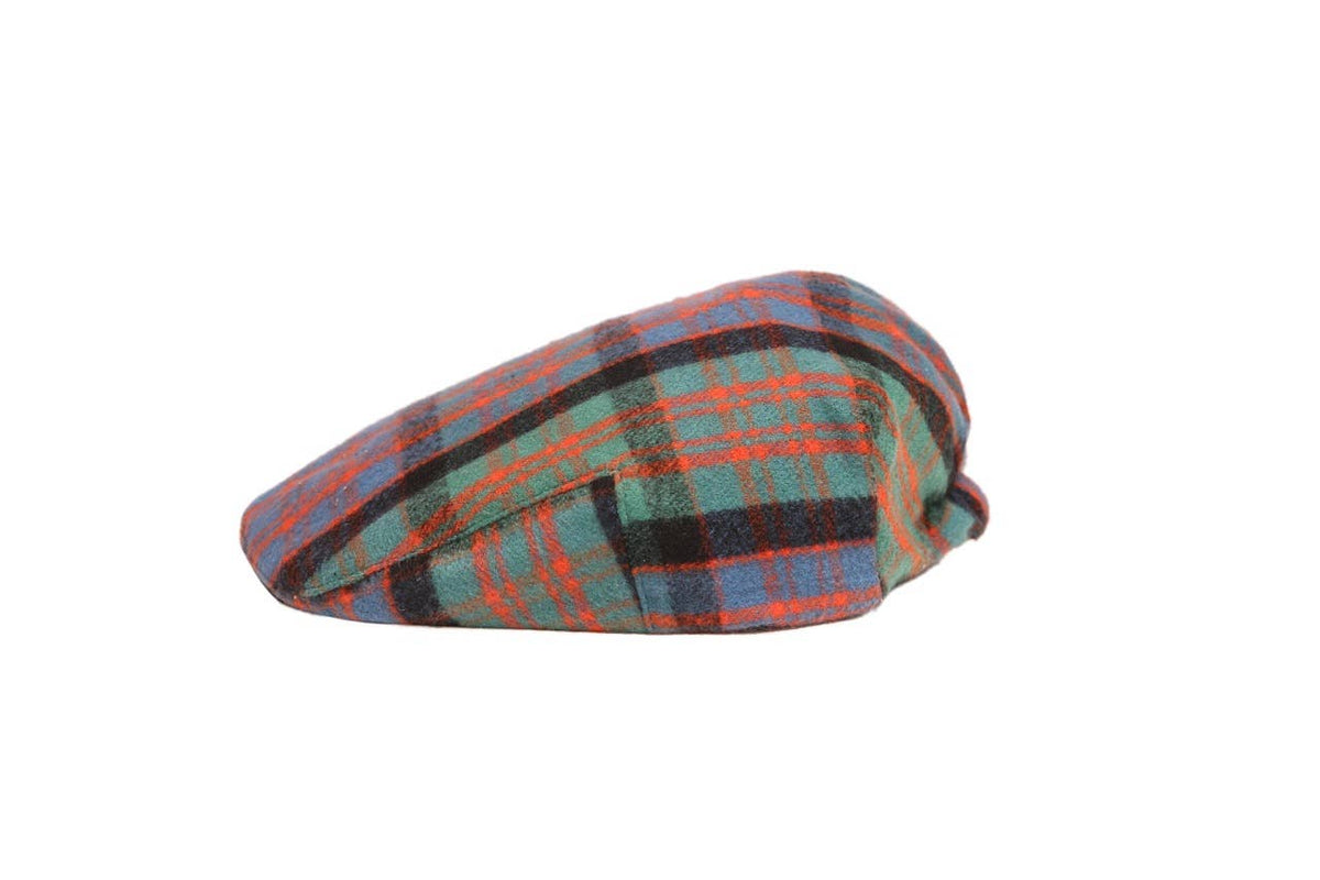 Clan Flat Caps Tartan Flat Cap Newsboy Hats