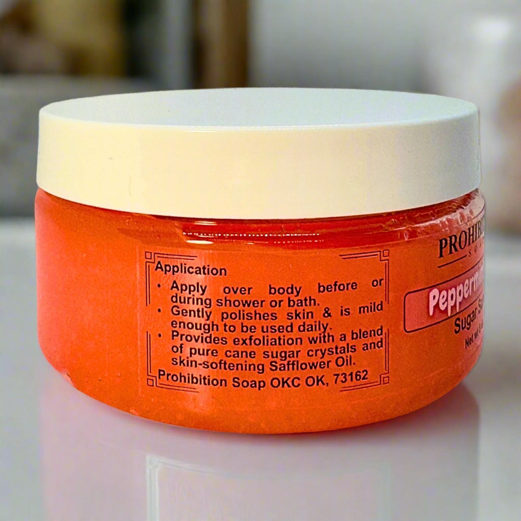 Peppermint Bark Sugar Scrub