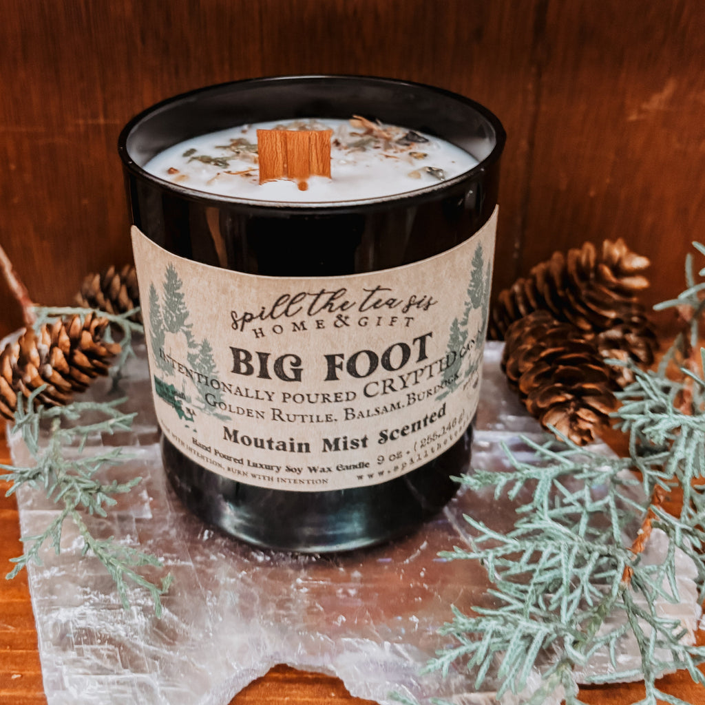 Bigfoot Intention Candle | Adventure, Wilderness & Untamed Spirit