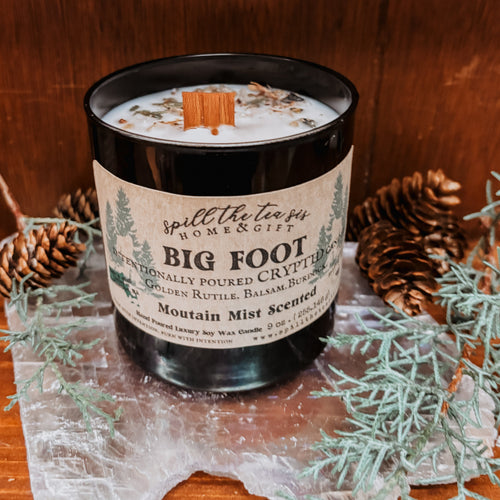 Bigfoot Intention Candle | Adventure, Wilderness & Untamed Spirit