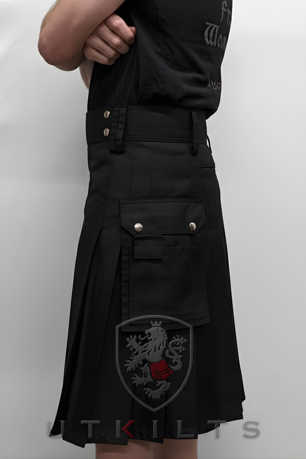 Utility Kilt – GlenTorin, Black