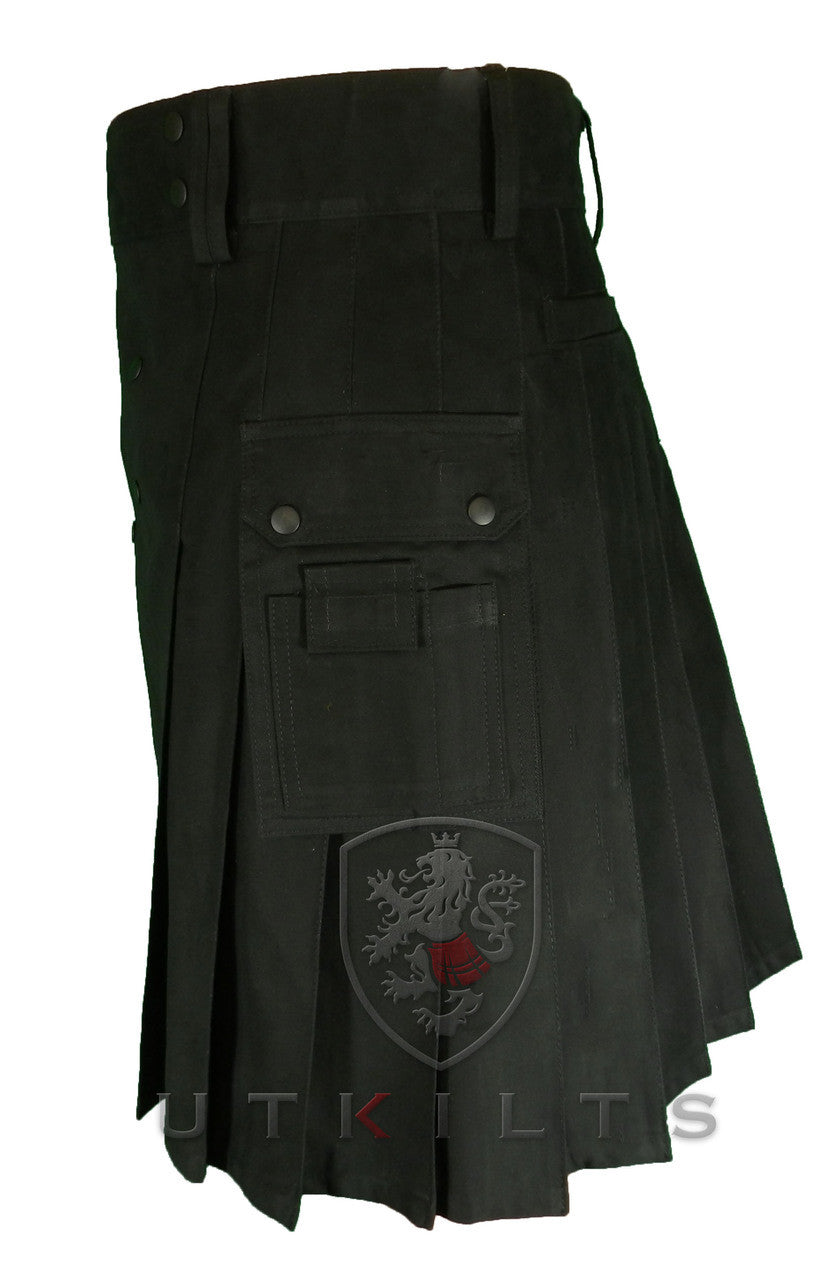 Utility Kilt – GlenTorin, Blackout