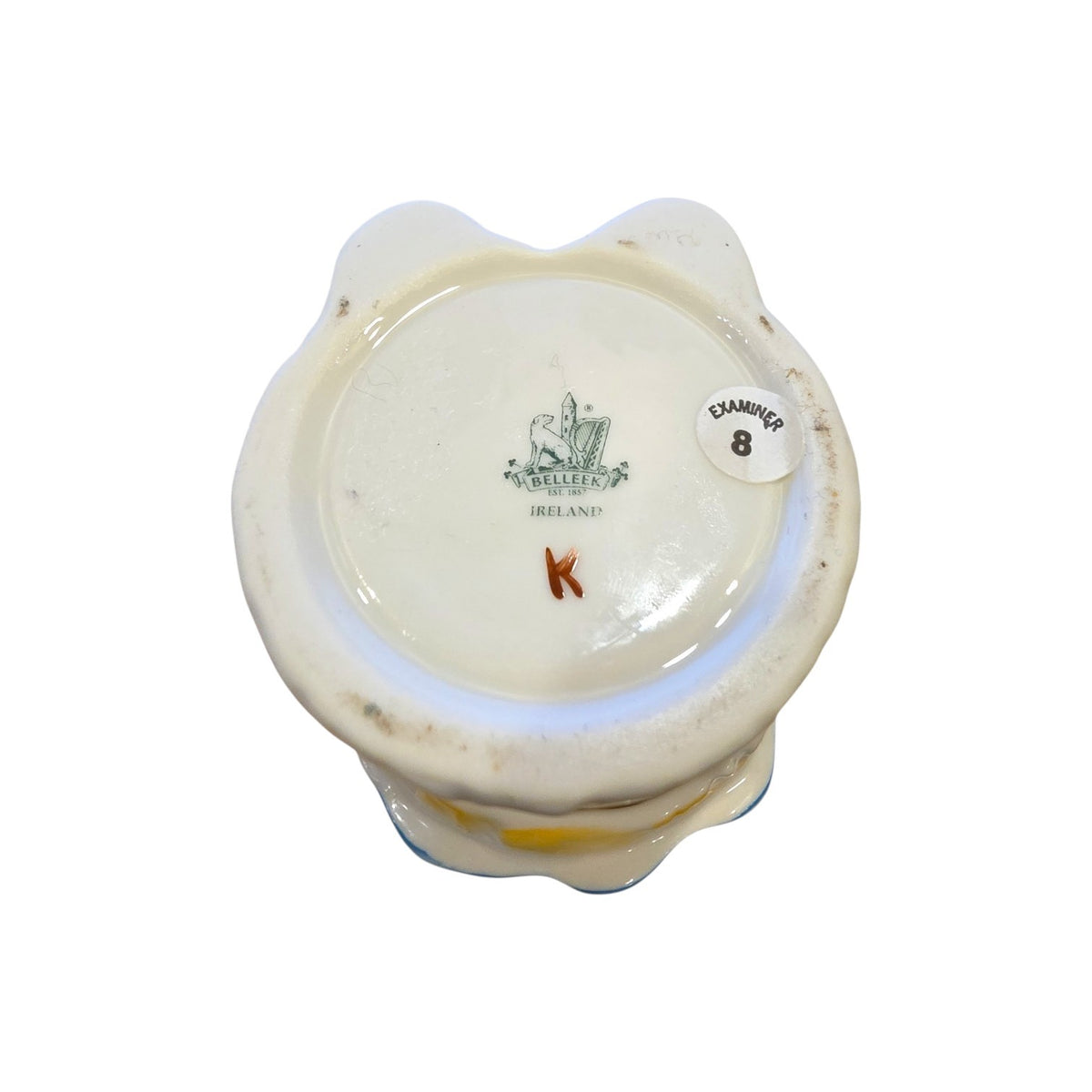 Belleek Scarecrow Votive Candle Holder – Irish Fall Figurine