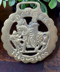 Chaucer Brass Medallion