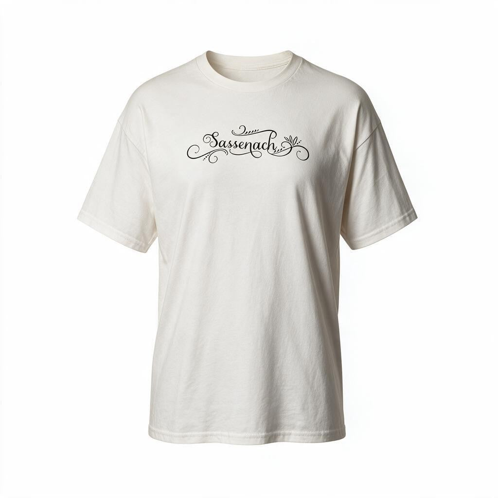 Sassenach Graphic T-Shirt | Scottish Inspired Tee | Outlander Fan Gift