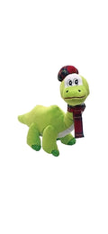 Nessie the Loch Ness Monster Plush – Tartan Hat & Scarf