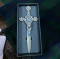 Traditional Stag Head Claymore Kilt Pin