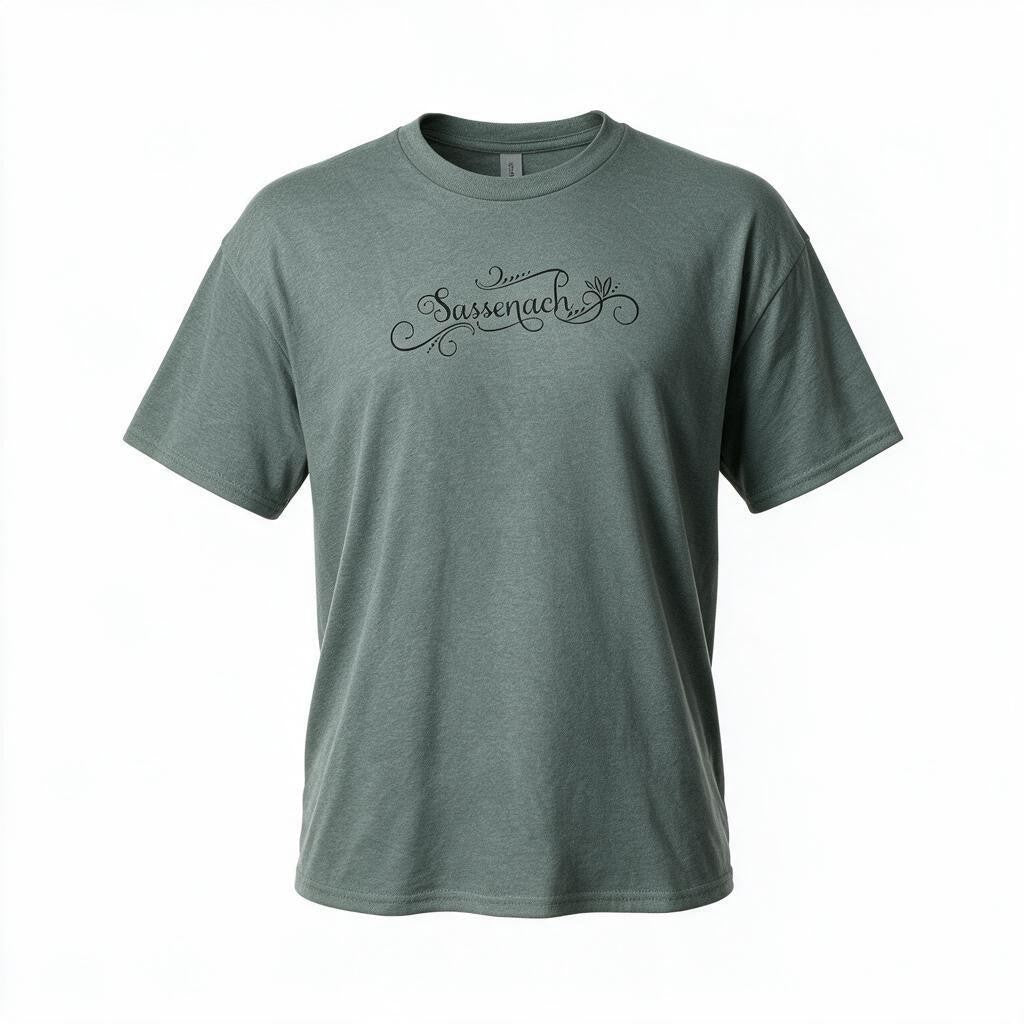 Sassenach Graphic T-Shirt | Scottish Inspired Tee | Outlander Fan Gift