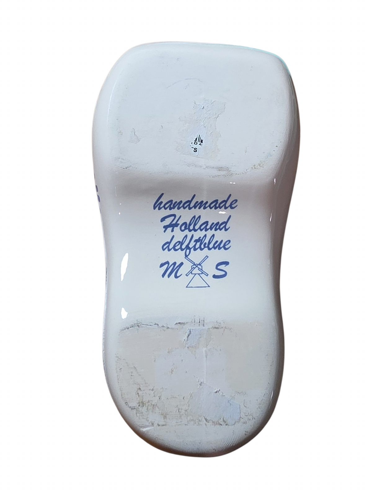 Holland Handmade Delft Blue Clog Ashtray
