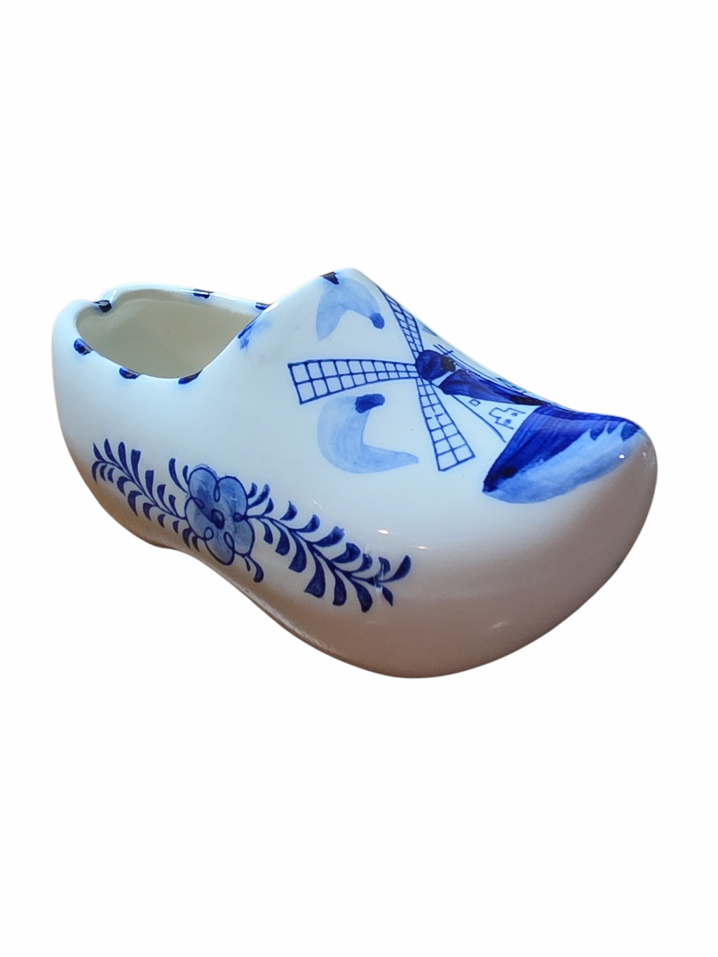 Delft Blue Hand-painted Clog Ashtray