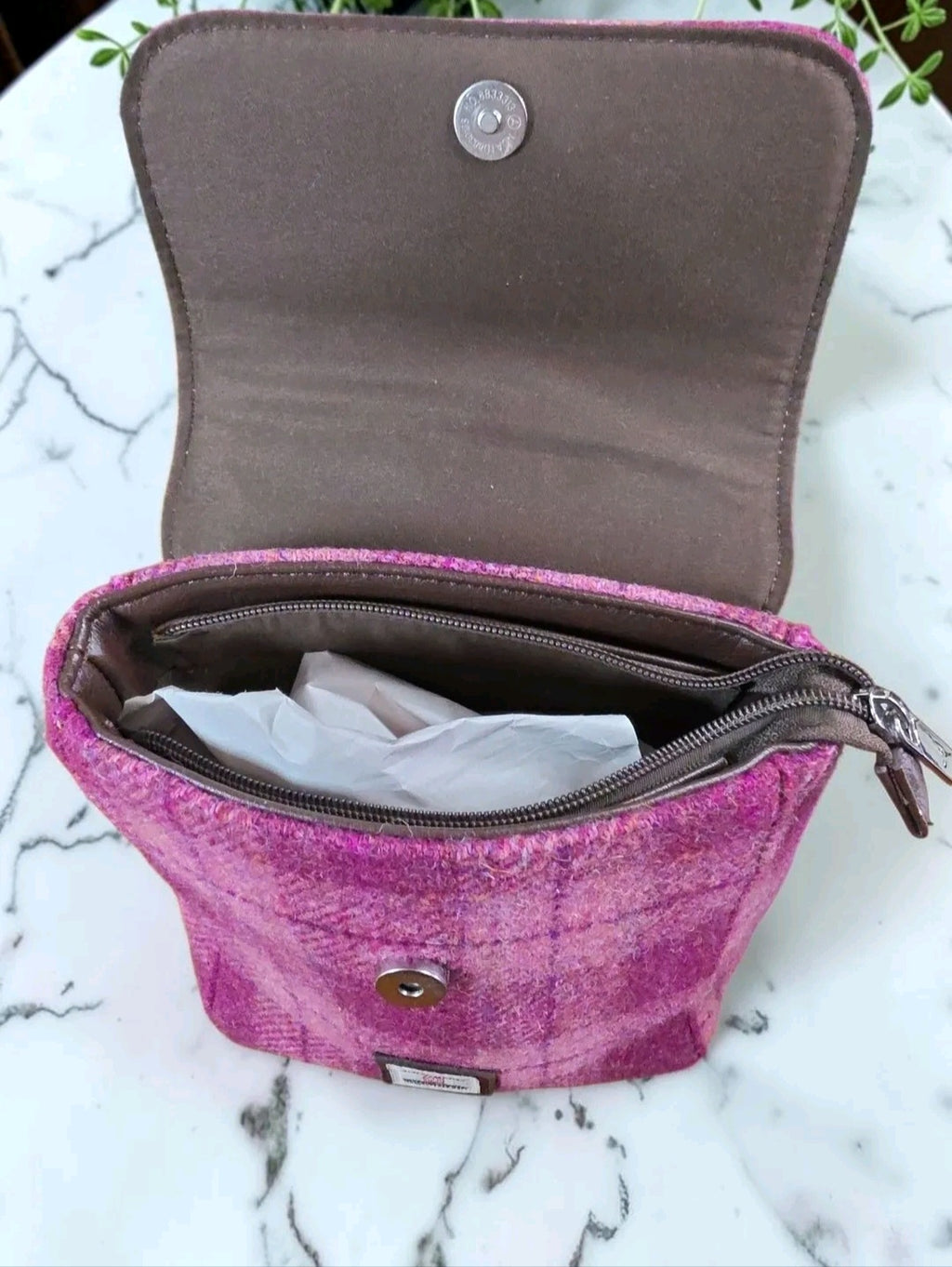 Glen Appin of Scotland Harris Tweed Mini Backpack - Gently Used