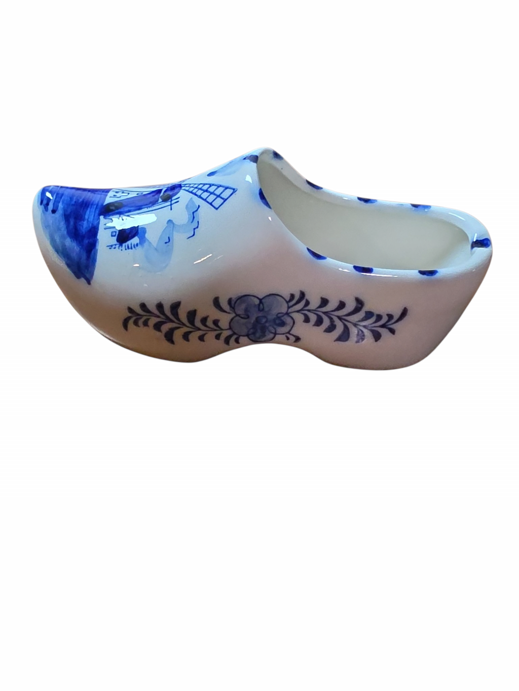 Delft Blue Hand-painted Clog Ashtray