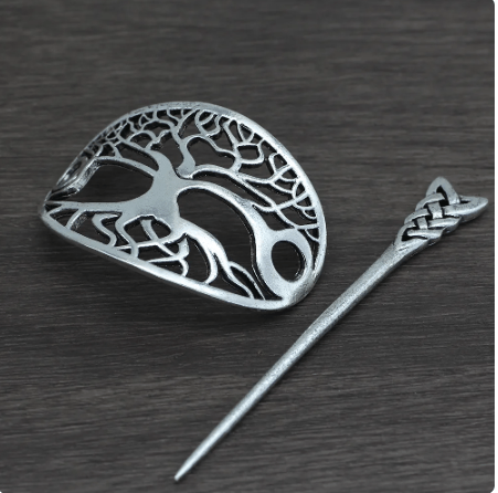 Vikings Yggdrasill Woman Hair Clip
